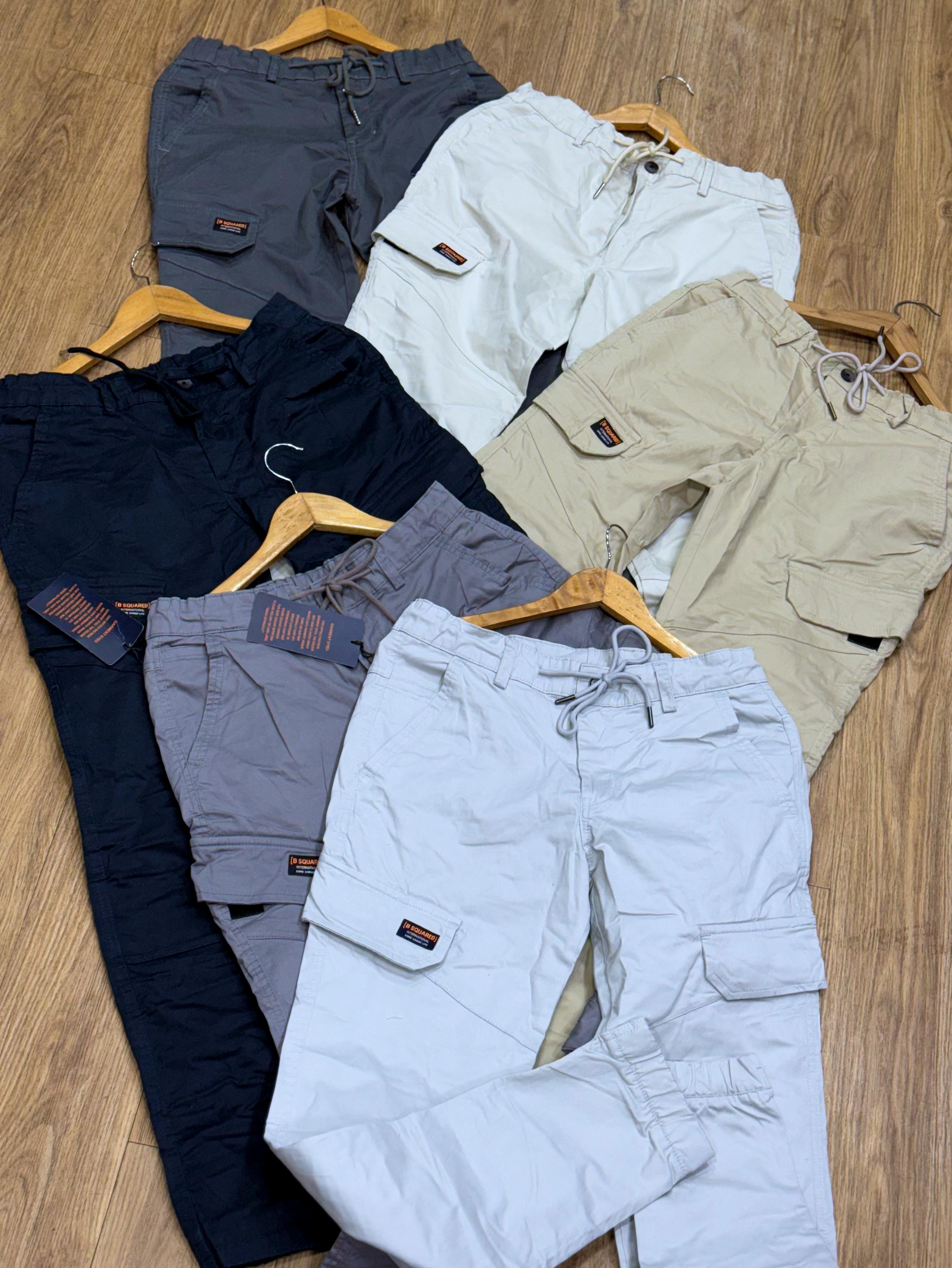 Cotton Cargo Pants with Advance Style